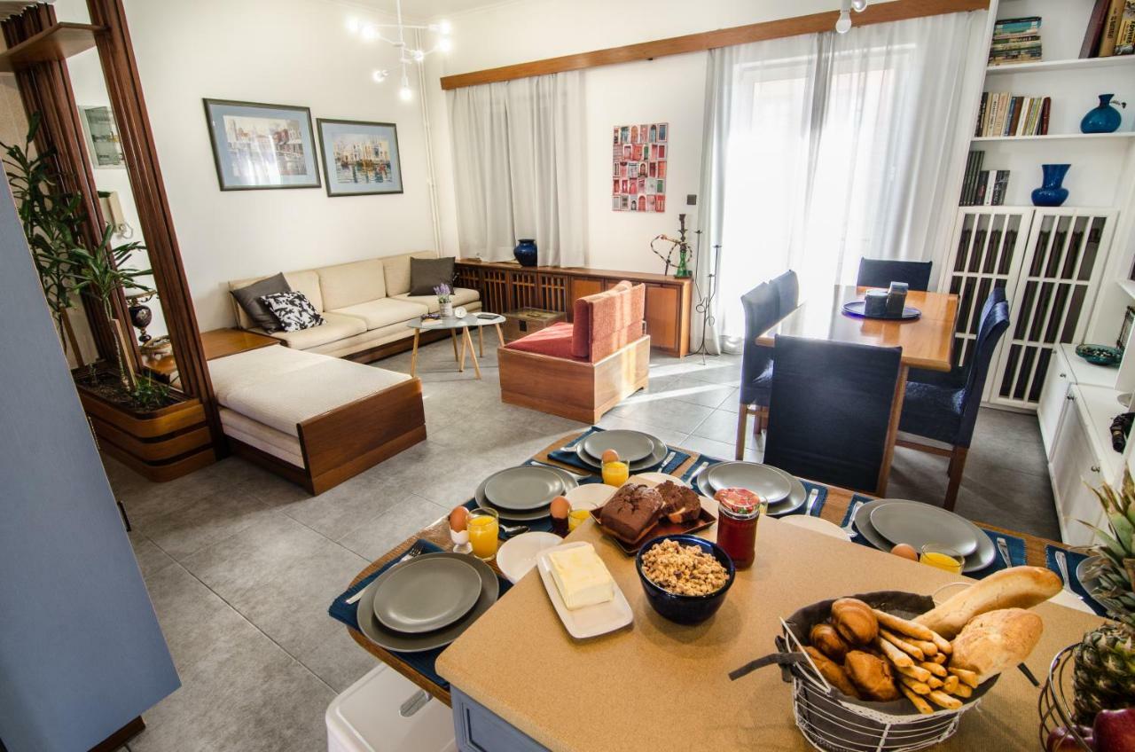 Casa Ithomi Apartman Hriszí Aktí Haniá Kültér fotó